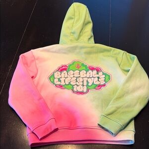 Baseball Lifestyle 101 Cotton Candy Hoodie
